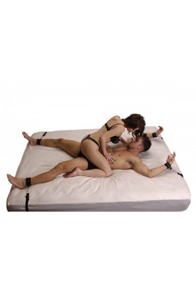 Бондаж для фиксации на кровати Frisky Bedroom Restraint Kit Бондаж для фиксации на кровати Frisky Bedroom Restraint Kit