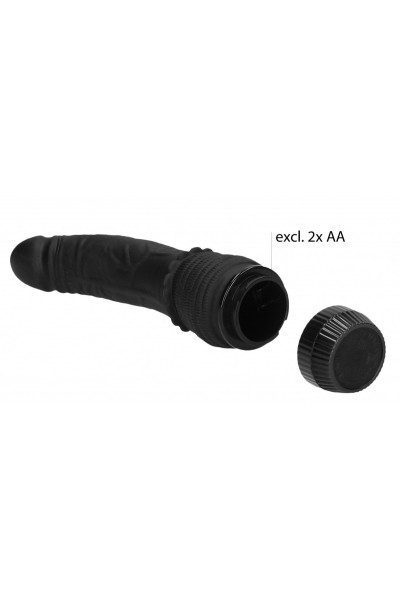 Черный вибромассажер Multispeed G-Spot Vibrator - 19 см. Черный вибромассажер Multispeed G-Spot Vibrator - 19 см.