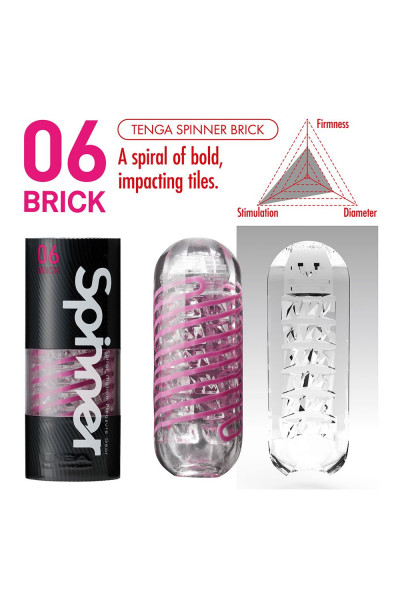 Мастурбатор SPINNER Brick Мастурбатор SPINNER Brick