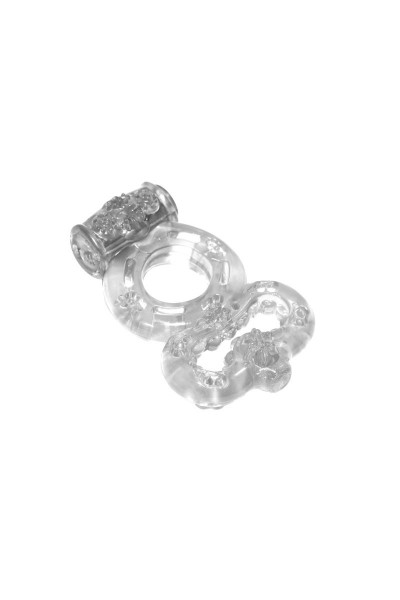 Прозрачное эрекционное кольцо Rings Treadle с подхватом Прозрачное эрекционное кольцо Rings Treadle с подхватом
