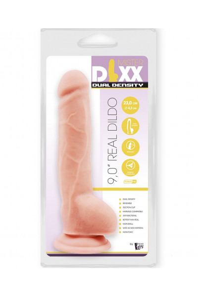 Телесный фаллоимитатор-реалистик Dual Density Dildo - 23 см. Телесный фаллоимитатор-реалистик Dual Density Dildo - 23 см.