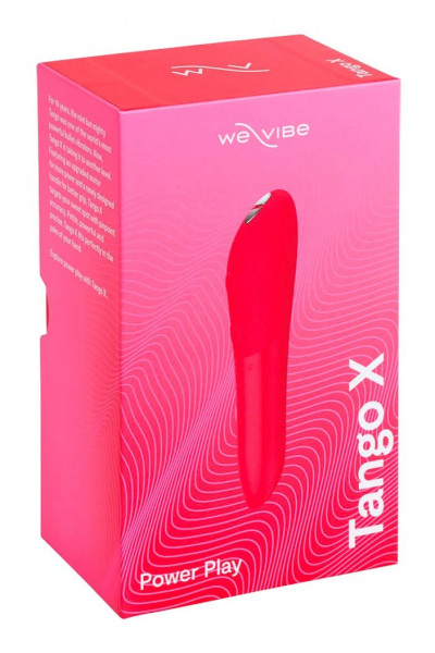 Красная водонепроницаемая вибропуля We-Vibe Tango X Красная водонепроницаемая вибропуля We-Vibe Tango X