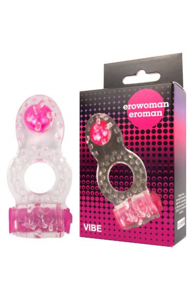 Прозрачное эрекционное кольцо Erowoman-Eroman Прозрачное эрекционное кольцо Erowoman-Eroman