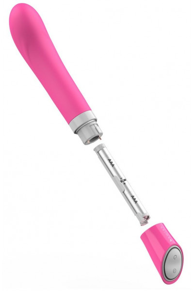 Розовый G-стимулятор с вибрацией Bgood Deluxe Curve - 19,3 см. Розовый G-стимулятор с вибрацией Bgood Deluxe Curve - 19,3 см.
