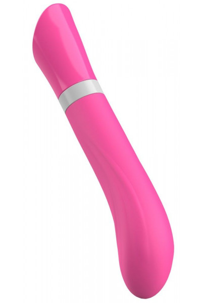 Розовый G-стимулятор с вибрацией Bgood Deluxe Curve - 19,3 см. Розовый G-стимулятор с вибрацией Bgood Deluxe Curve - 19,3 см.