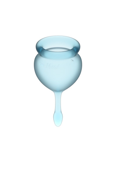 Набор голубых менструальных чаш Feel good Menstrual Cup Набор голубых менструальных чаш Feel good Menstrual Cup