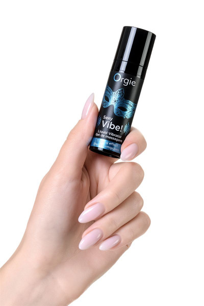 Гель для массажа ORGIE Sexy Vibe Liquid Vibrator с эффектом вибрации - 15 мл. Гель для массажа ORGIE Sexy Vibe Liquid Vibrator с эффектом вибрации - 15 мл.