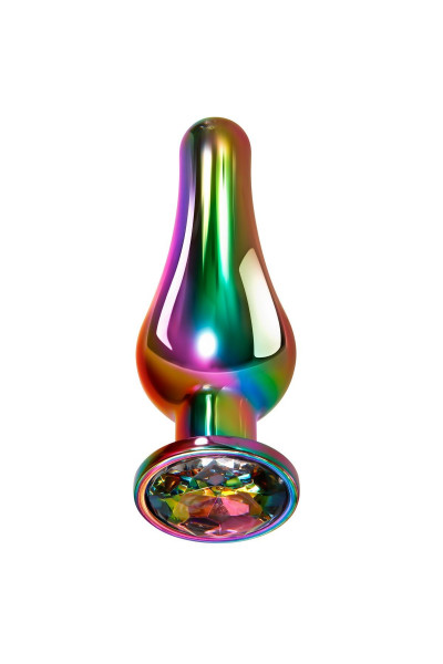 Радужная металлическая пробка Rainbow Metal Plug Large - 12,9 см. Радужная металлическая пробка Rainbow Metal Plug Large - 12,9 см.