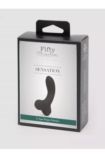 Черный вибратор на палец для G-стимуляции Sensation Rechargeable G-Spot Vibrator Черный вибратор на палец для G-стимуляции Sensation Rechargeable G-Spot Vibrator