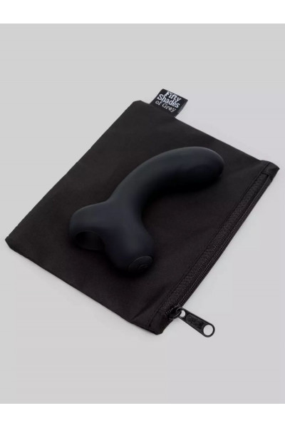 Черный вибратор на палец для G-стимуляции Sensation Rechargeable G-Spot Vibrator Черный вибратор на палец для G-стимуляции Sensation Rechargeable G-Spot Vibrator