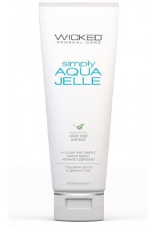 Гель-лубрикант на водной основе Wicked Simply AQUA JELLE - 120 мл.