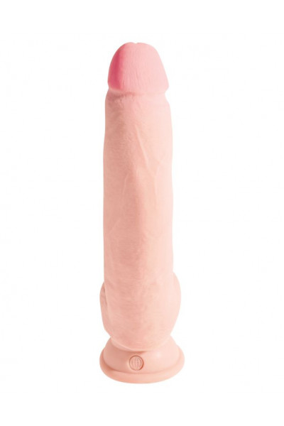 Телесный фаллоимитатор на присоске 10 Triple Density Cock with Balls - 26,7 см. Телесный фаллоимитатор на присоске 10 Triple Density Cock with Balls - 26,7 см.