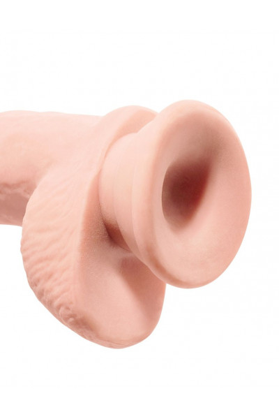 Телесный фаллоимитатор на присоске 10 Triple Density Cock with Balls - 26,7 см. Телесный фаллоимитатор на присоске 10 Triple Density Cock with Balls - 26,7 см.