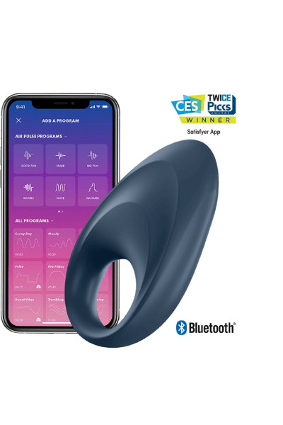 Эрекционное кольцо Satisfyer Mighty One с возможностью управления через приложение Эрекционное кольцо Satisfyer Mighty One с возможностью управления через приложение