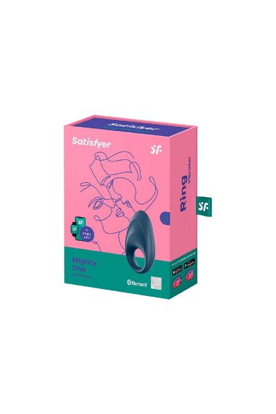 Эрекционное кольцо Satisfyer Mighty One с возможностью управления через приложение Эрекционное кольцо Satisfyer Mighty One с возможностью управления через приложение