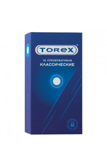 Гладкие презервативы Torex Классические - 12 шт.