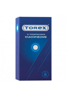 Гладкие презервативы Torex Классические - 12 шт.