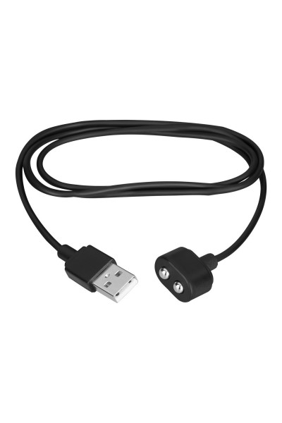 Черный магнитный кабель для зарядки Satisfyer USB Charging Cable Черный магнитный кабель для зарядки Satisfyer USB Charging Cable