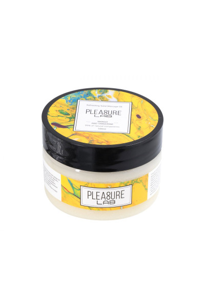 Твердое массажное масло Pleasure Lab Refreshing с ароматом манго и мандарина - 100 мл. Твердое массажное масло Pleasure Lab Refreshing с ароматом манго и мандарина - 100 мл.